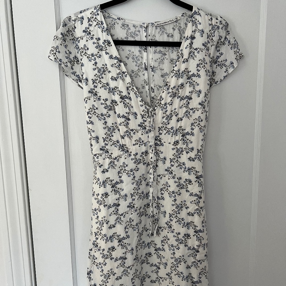 Abercrombie Blue Floral Dress